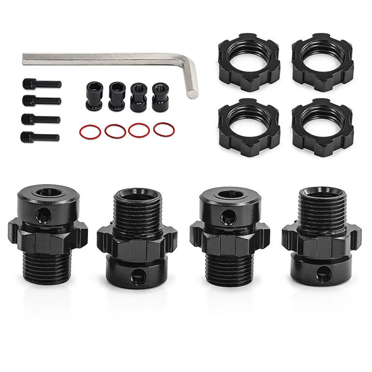 L68A RC Car Upgrade Extended Wheel Hex Hub Adapter 6469 Kit for TRAXXAS 1/10 E-Revo E-Maxx T-Maxx Revo RC Car Accessories
L68A RC Car Upgrade Extended Wheel Hex Hub Adapter 6469 Kit for TRAXXAS 1/10 E-Revo E-Maxx T-Maxx Revo RC Car Accessories
