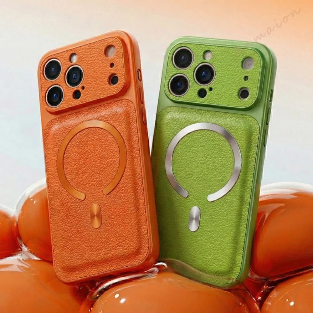 Official Magnetic Leather Phone Case For iPhone 15 14 11 12 13 16 17 Pro Max Plus Magsafe Luxury Shockproof Protector Cover
Official Magnetic Leather Phone Case For iPhone 15 14 11 12 13 16 17 Pro Max Plus Magsafe Luxury Shockproof Protector Cover