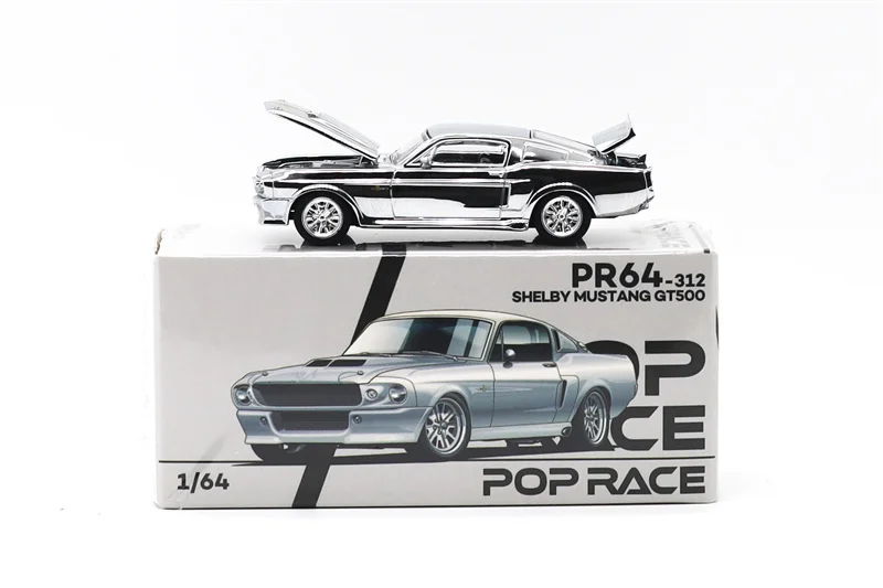 1:64 SHELBY MUSTANG GT500 SILVER CHROME Diecast Collector's Vehicle Model Car
1:64 SHELBY MUSTANG GT500 SILVER CHROME Diecast Collector's Vehicle Model Car