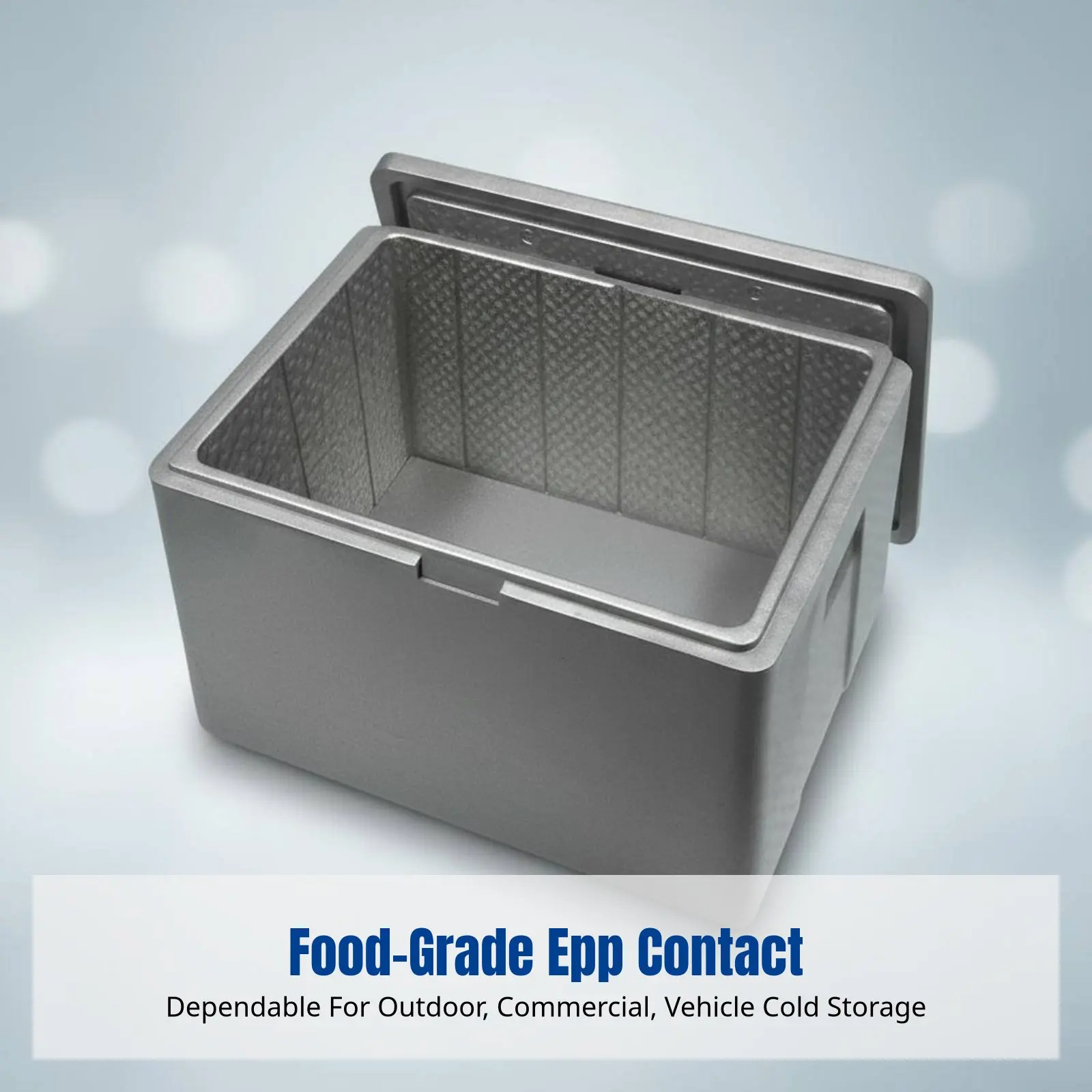 Large EPP Insulated Food Box, Foam Cooler, Commercial Outdoor Thermal Storage, Car Delivery Cold Container
Large EPP Insulated Food Box, Foam Cooler, Commercial Outdoor Thermal Storage, Car Delivery Cold Container