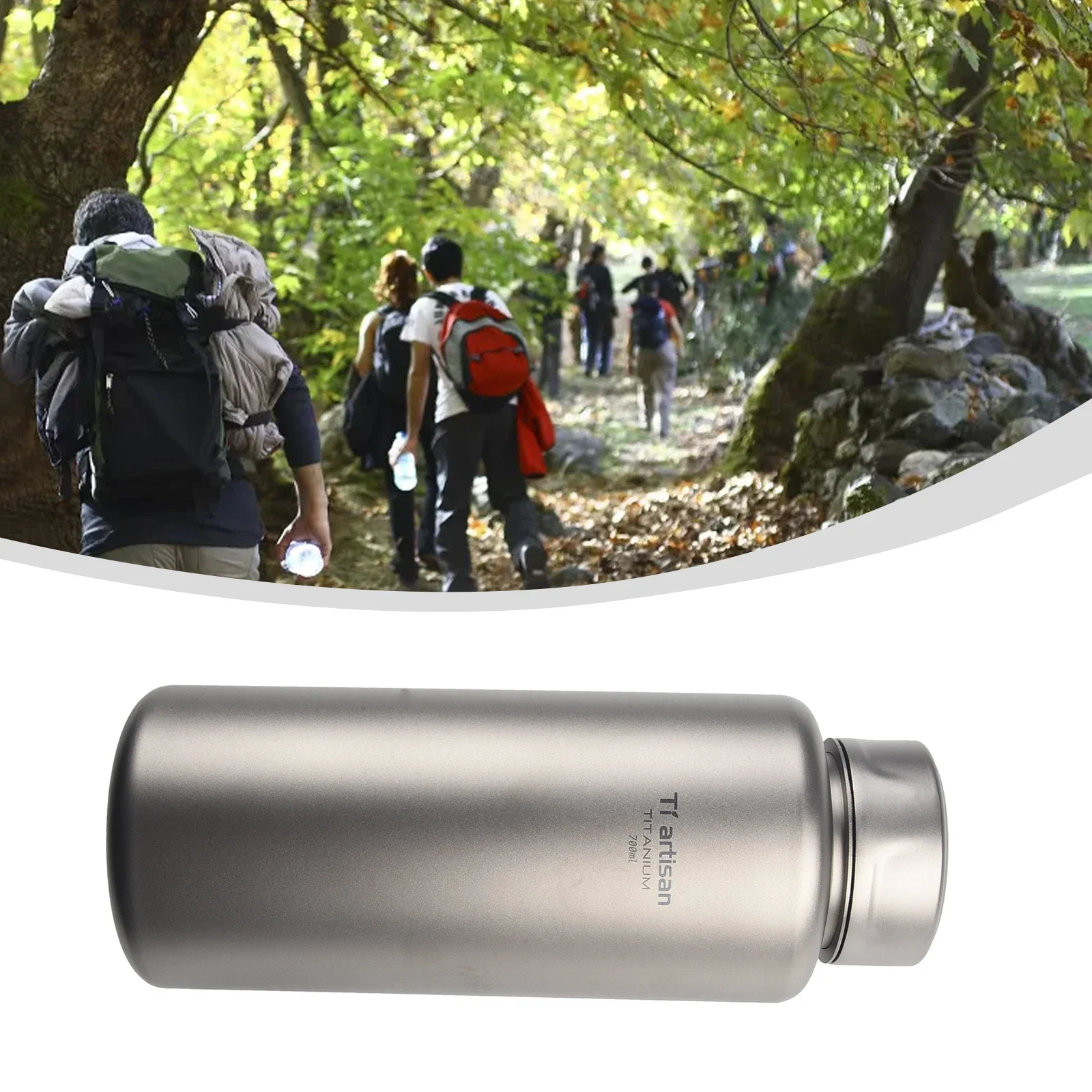 Titaniums Outdoor Water Bottle 700-1000ml Lightweight Leak-Proof Camping Mug Titaniums Hiking Bottle For Coffee Tea Hydration
Titaniums Outdoor Water Bottle 700-1000ml Lightweight Leak-Proof Camping Mug Titaniums Hiking Bottle For Coffee Tea Hydration