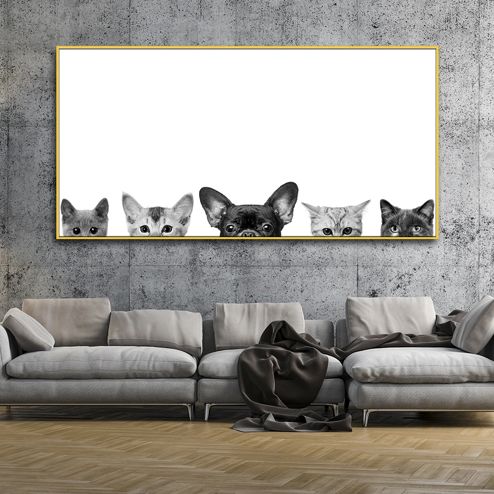 Собаки и кошки, настенный художественный постер, холст, живопись, принты, постер с животными, настенный декор, иллюстрация, аксессуары для украшения комнаты
Собаки и кошки, настенный художественный постер, холст, живопись, принты, постер с животными, настенный декор, иллюстрация, аксессуары для украшения комнаты