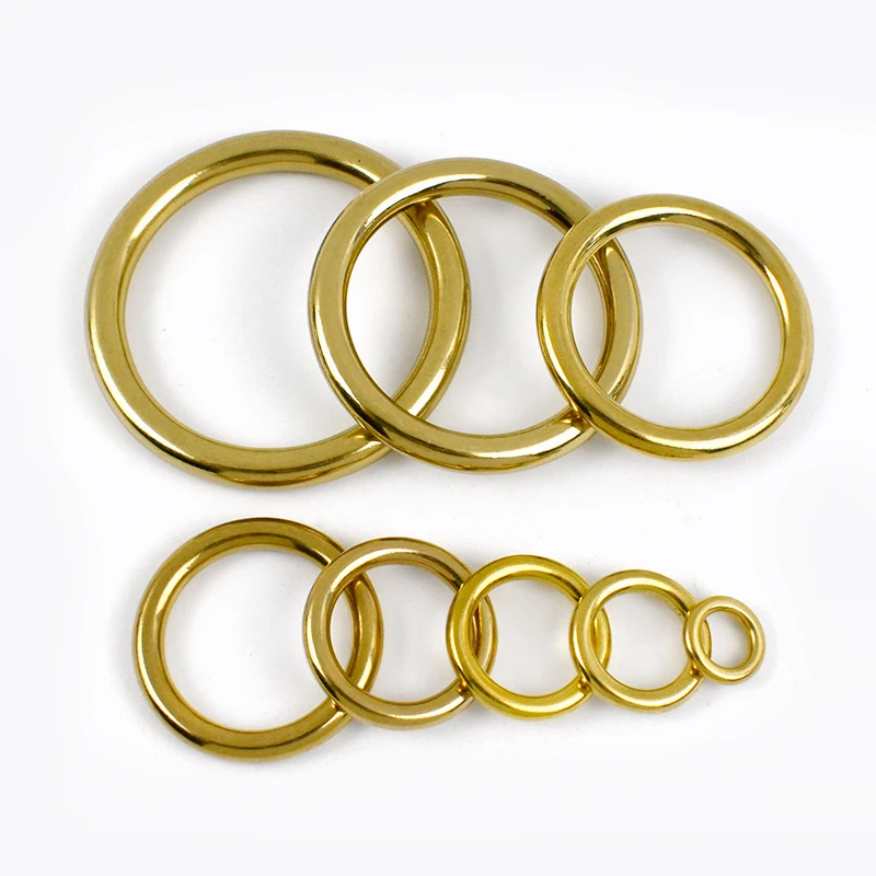 2/5/10Pcs 8-51mm Solid Brass Buckle Seamless O Ring Metal Buckles Backpack Webbing Belt Bias Carabiner Rings Crafting Supplies
2/5/10Pcs 8-51mm Solid Brass Buckle Seamless O Ring Metal Buckles Backpack Webbing Belt Bias Carabiner Rings Crafting Supplies