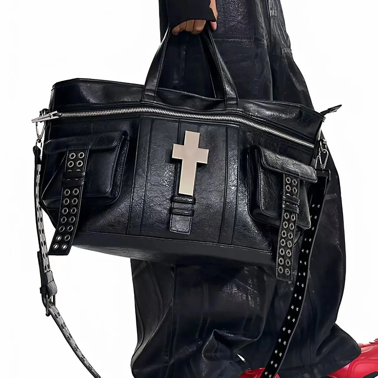 Hot Sale Trendy Unisex Crossbody Leather Handbag Single Shoulder Bag Tote Bag All Season Women's Bag Handheld Zipper Closure
Hot Sale Trendy Unisex Crossbody Leather Handbag Single Shoulder Bag Tote Bag All Season Women's Bag Handheld Zipper Closure