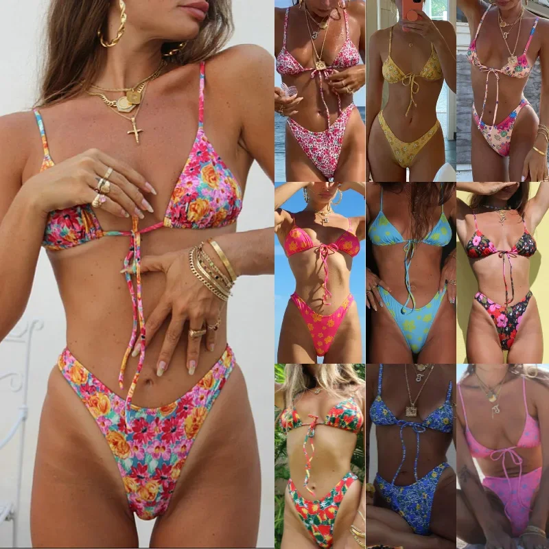 Sexy Women Bikini Micro Bikini Sets 2025 Push Up Female Swimsuit Thong Brazilian Swimwear Two Pieces Biquini Beach Swimming Suit
Sexy Women Bikini Micro Bikini Sets 2025 Push Up Female Swimsuit Thong Brazilian Swimwear Two Pieces Biquini Beach Swimming Suit