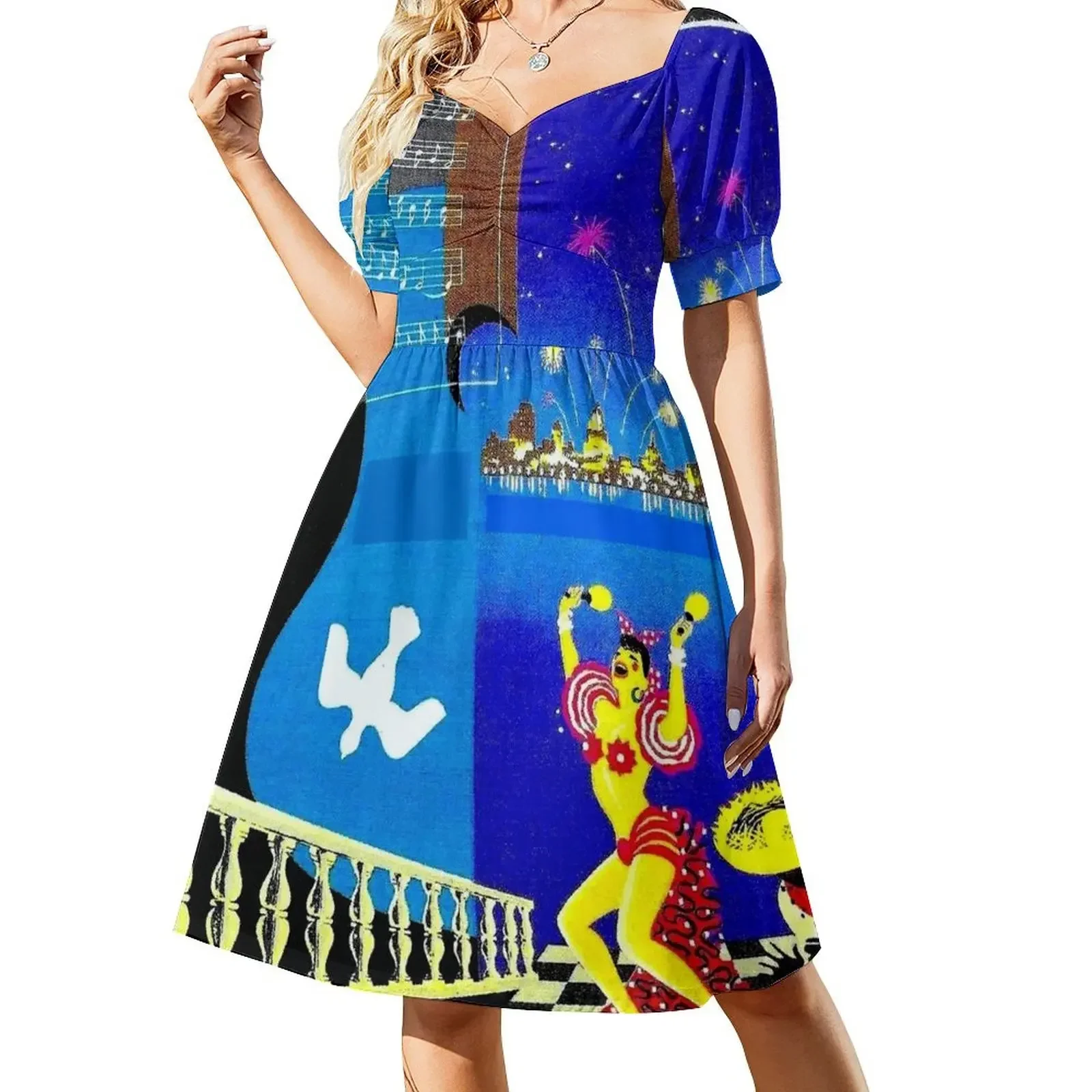 HAVANA CUBA : Vintage Travel Advertising Print Dress dress womens clothing women's summer clothing 2024 Summer women's clothing
HAVANA CUBA : Vintage Travel Advertising Print Dress dress womens clothing women's summer clothing 2024 Summer women's clothing
