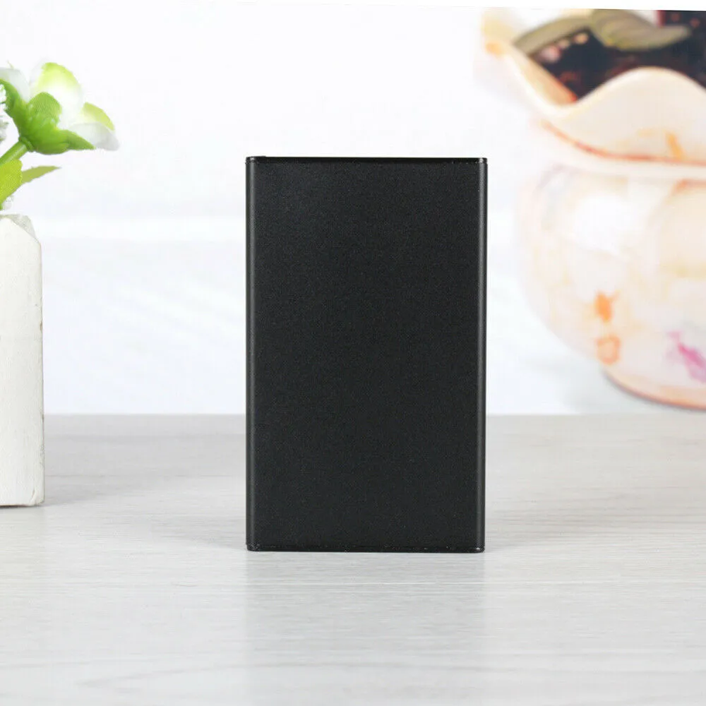 Electronic Project Box Enclosure Made of Black Aluminum 100x71x25mm Oxidized Finish for Circuit Development Tasks
Electronic Project Box Enclosure Made of Black Aluminum 100x71x25mm Oxidized Finish for Circuit Development Tasks