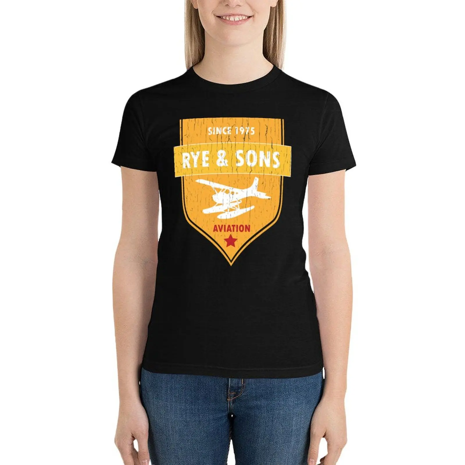 Rye and Sons T-Shirt hippie clothes female kawaii clothes cute clothes funny t shirts for Women
Rye and Sons T-Shirt hippie clothes female kawaii clothes cute clothes funny t shirts for Women