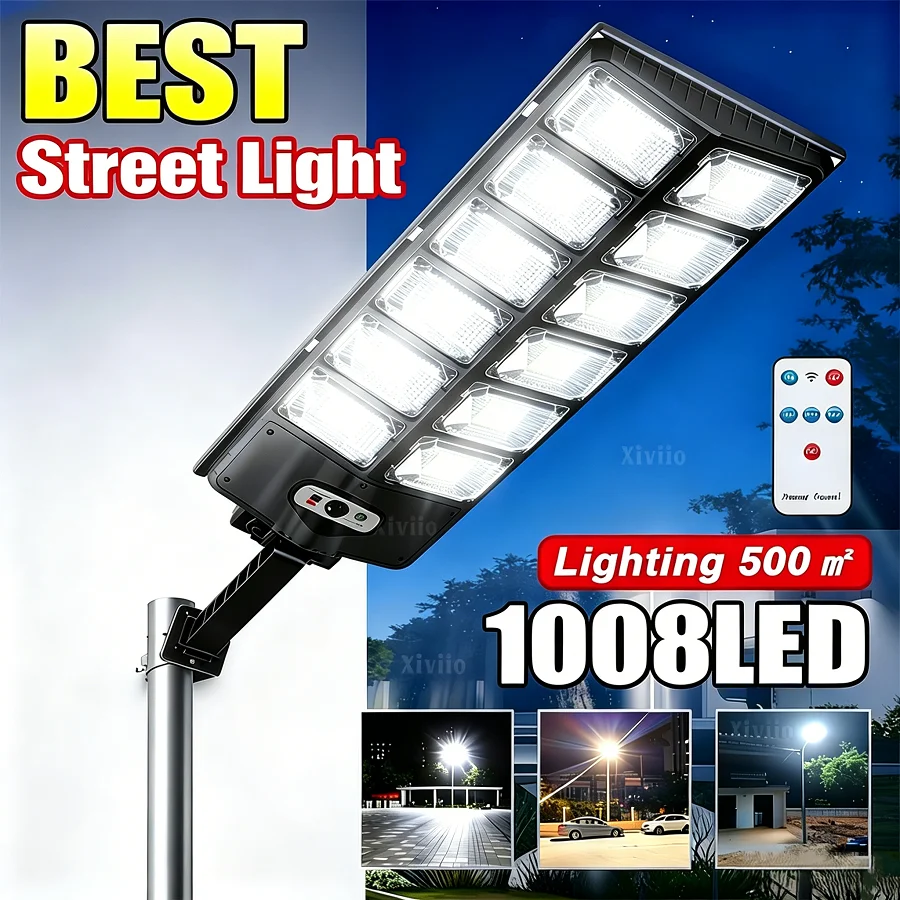 1008LED Solar Outdoor Lights with Motion Sensor Wall Light Sunlight Energy Street Lamp Waterproof External Solar Lamp
1008LED Solar Outdoor Lights with Motion Sensor Wall Light Sunlight Energy Street Lamp Waterproof External Solar Lamp