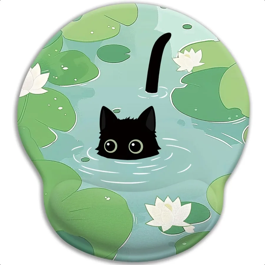 Коврик для мыши с подставкой для запястий Cat Lotus Leaf Эргономичные коврики для мыши Порт запястья для стола Симпатичный игровой коврик для мыши Беспроводная мышь для ноутбука Compu
Коврик для мыши с подставкой для запястий Cat Lotus Leaf Эргономичные коврики для мыши Порт запястья для стола Симпатичный игровой коврик для мыши Беспроводная мышь для ноутбука Compu
