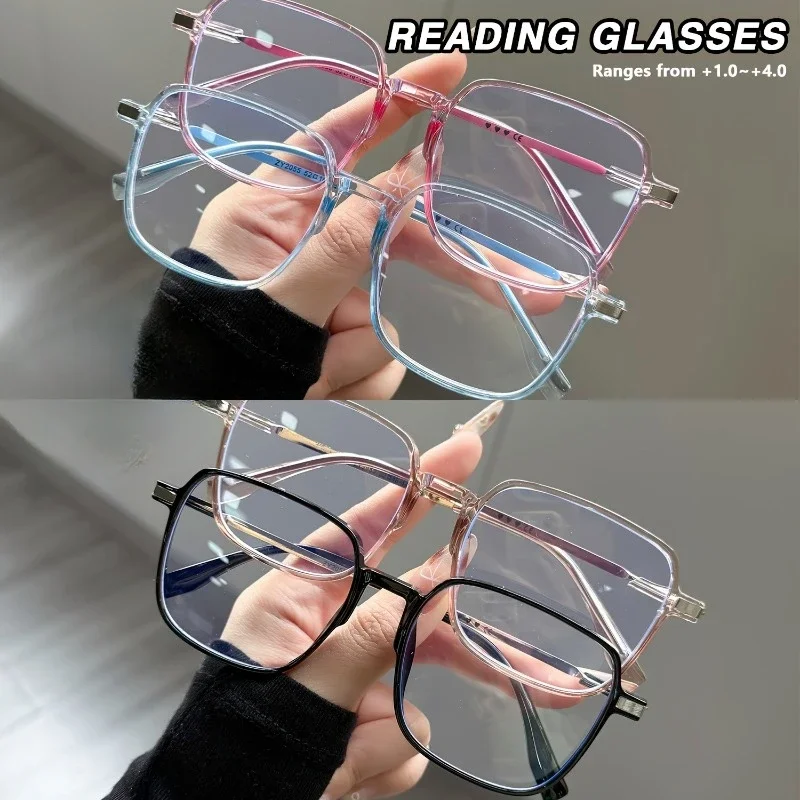 4PCS Anti Radiation Reading Glasses with Grade for Women Men 0~+400 Eyeglasses for Farsighted
4PCS Anti Radiation Reading Glasses with Grade for Women Men 0~+400 Eyeglasses for Farsighted