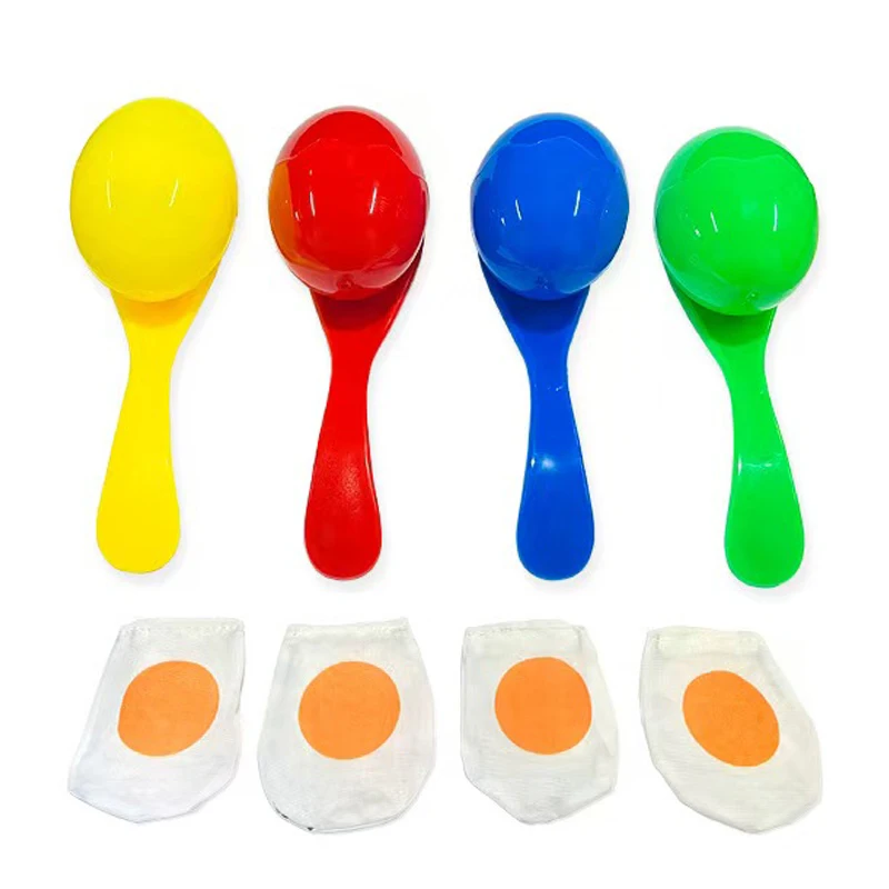 4PCS Egg and Spoon Race Game Set Balance Sensory Play for Kids Teens Boys Girls Outdoor Lawn Relay Field Day Party Favors
4PCS Egg and Spoon Race Game Set Balance Sensory Play for Kids Teens Boys Girls Outdoor Lawn Relay Field Day Party Favors