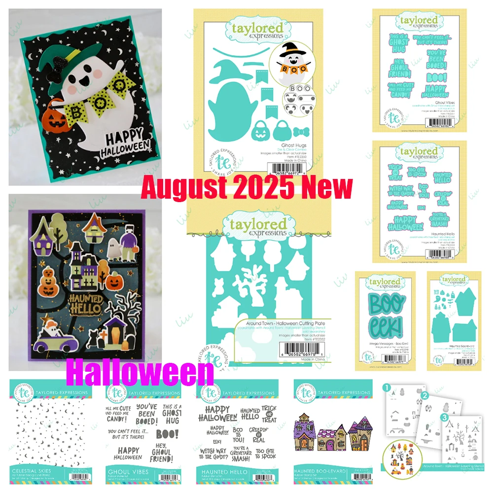 Halloween Haunted Celestial Skies Metal Cutting Dies Stamps Stencil for DIY Handmade Holiday Greeting Card Diary 2025 August New
Halloween Haunted Celestial Skies Metal Cutting Dies Stamps Stencil for DIY Handmade Holiday Greeting Card Diary 2025 August New