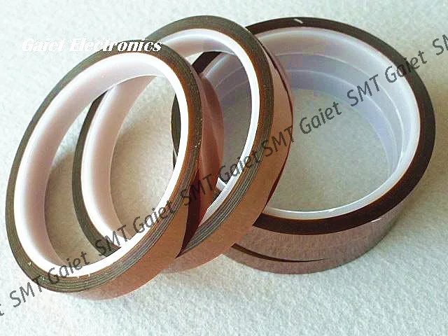 5PCS High Temperature Heat Resistant Adhesive Tape for Kapton Roll PCB SMT Soldering Shielding 12mm,15mm,18mm,20mm,25mm,30mm,35
5PCS High Temperature Heat Resistant Adhesive Tape for Kapton Roll PCB SMT Soldering Shielding 12mm,15mm,18mm,20mm,25mm,30mm,35
