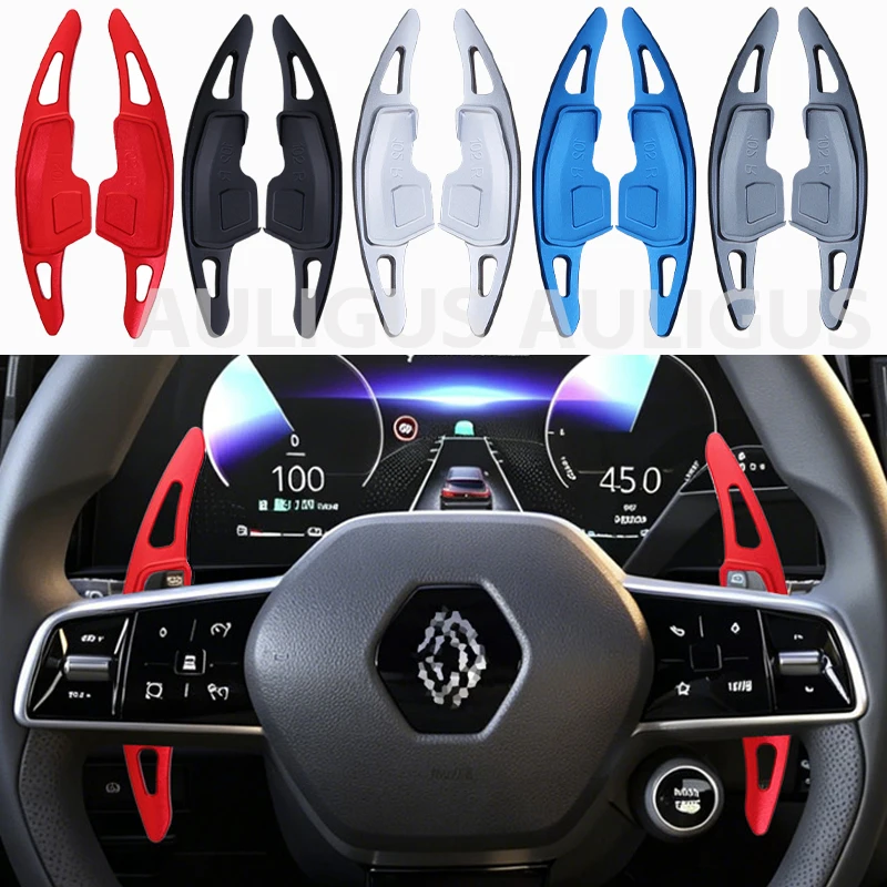 For Renault Austral Espace Megane E-Tech Rafale 2024 2025 2026 Car Steering wheel paddle shifters Aluminum Shift Paddle DSG
For Renault Austral Espace Megane E-Tech Rafale 2024 2025 2026 Car Steering wheel paddle shifters Aluminum Shift Paddle DSG