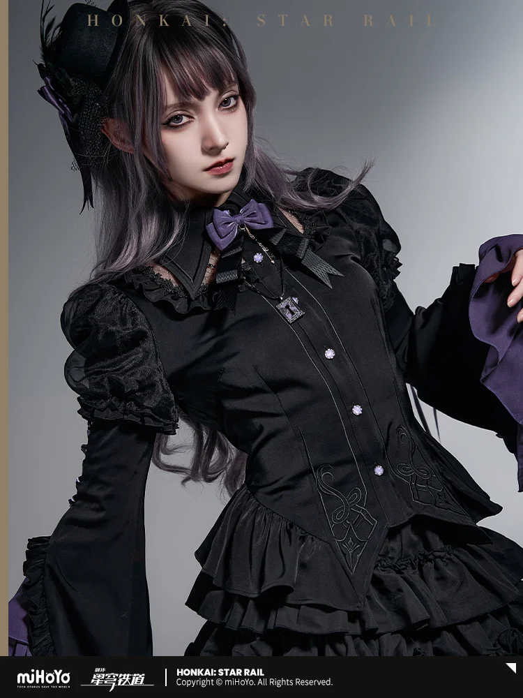 Pre-sale MiHoYo Official The Herta Shirt Honkai Star Rail Herta Cosplay Costume Fashion Gorgeous Women 's Tops Halloween Gift
Pre-sale MiHoYo Official The Herta Shirt Honkai Star Rail Herta Cosplay Costume Fashion Gorgeous Women 's Tops Halloween Gift
