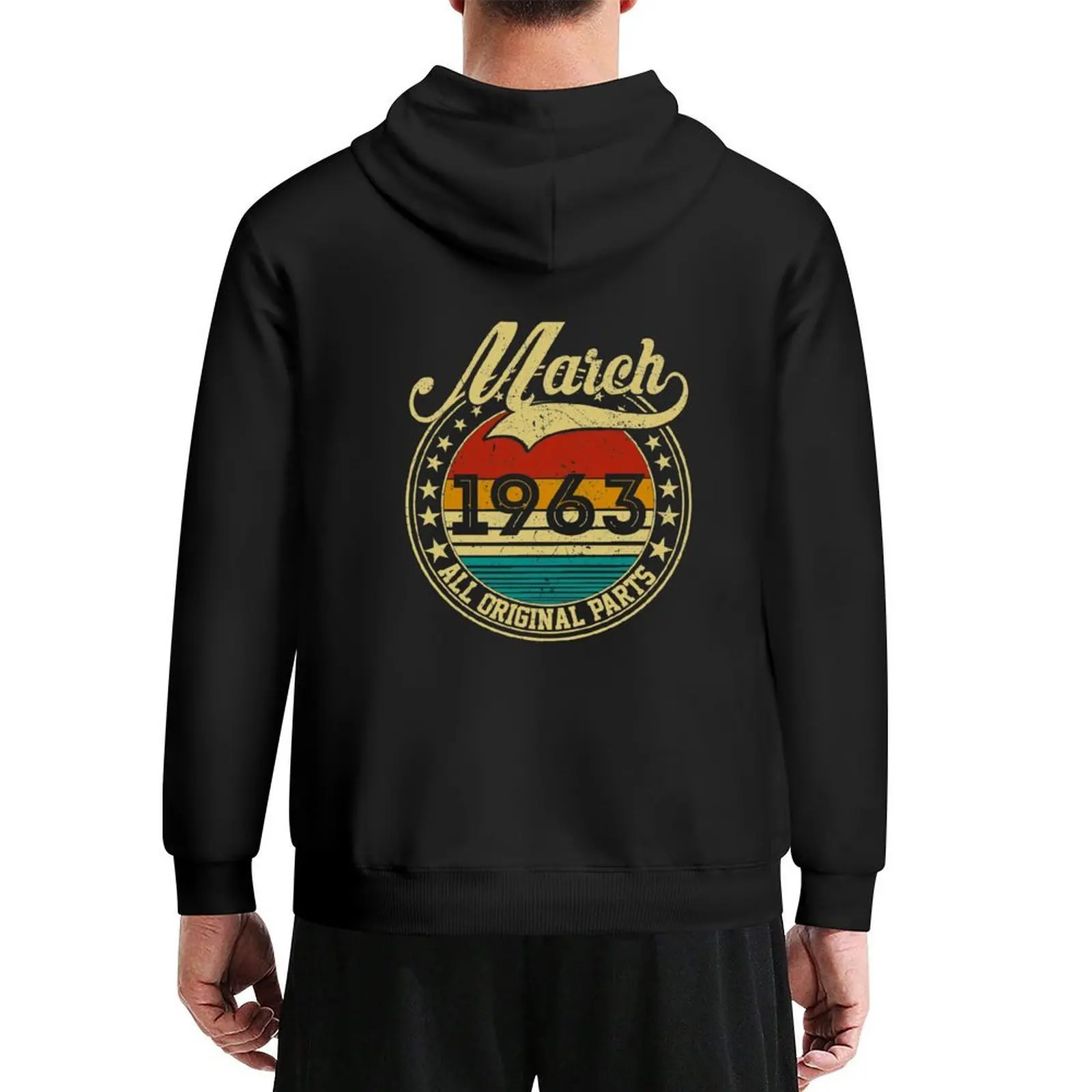 Vintage March 1963 All Original Parts Born in March 1963 58th Birthday Gift 58 Years Old Hoodie
Vintage March 1963 All Original Parts Born in March 1963 58th Birthday Gift 58 Years Old Hoodie