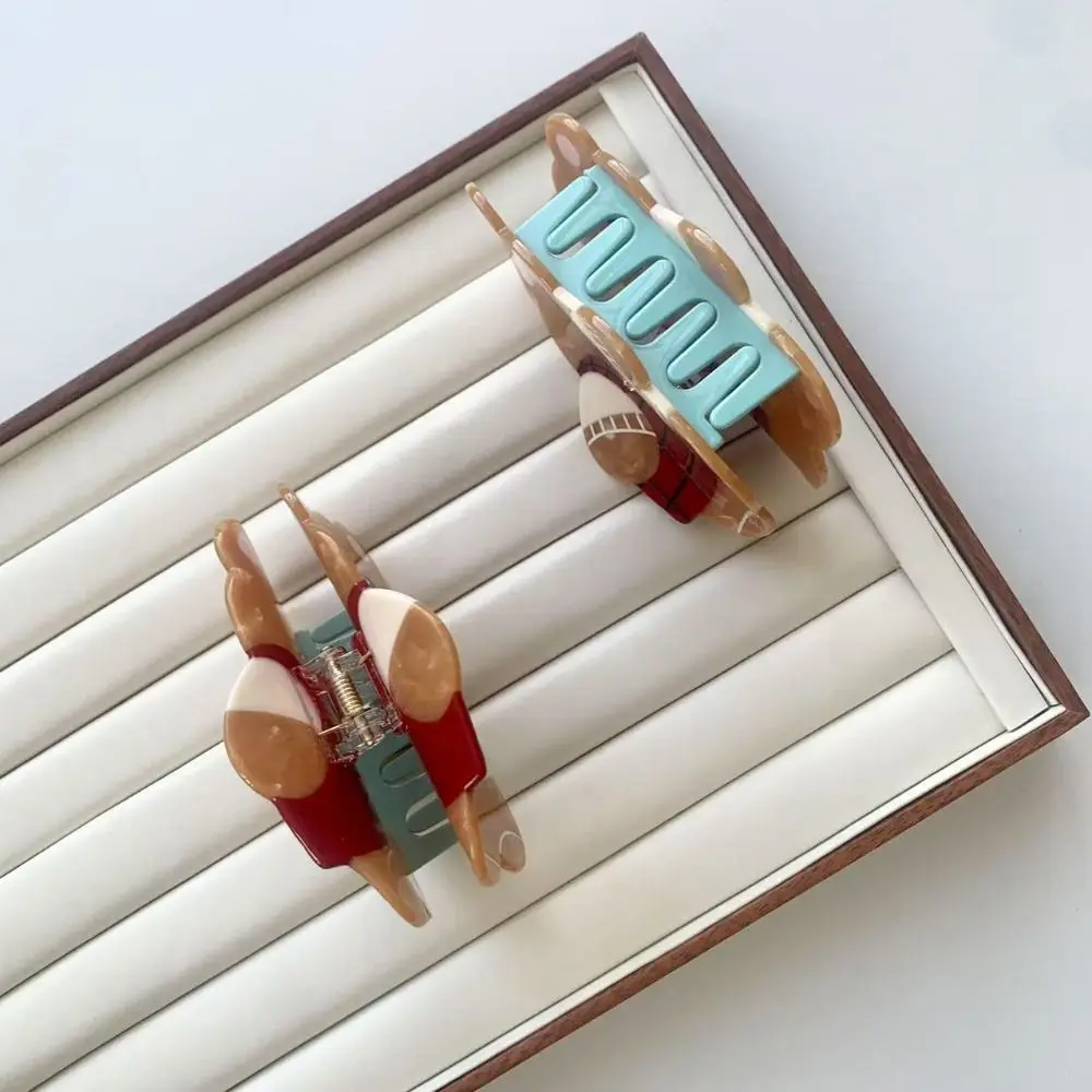 Trendy Korean Style Cartoon Bear Shark Clip Acetic Acid Bow Cute Hair Carb Clip Creative Sweet Small Hair Claw Female
Trendy Korean Style Cartoon Bear Shark Clip Acetic Acid Bow Cute Hair Carb Clip Creative Sweet Small Hair Claw Female