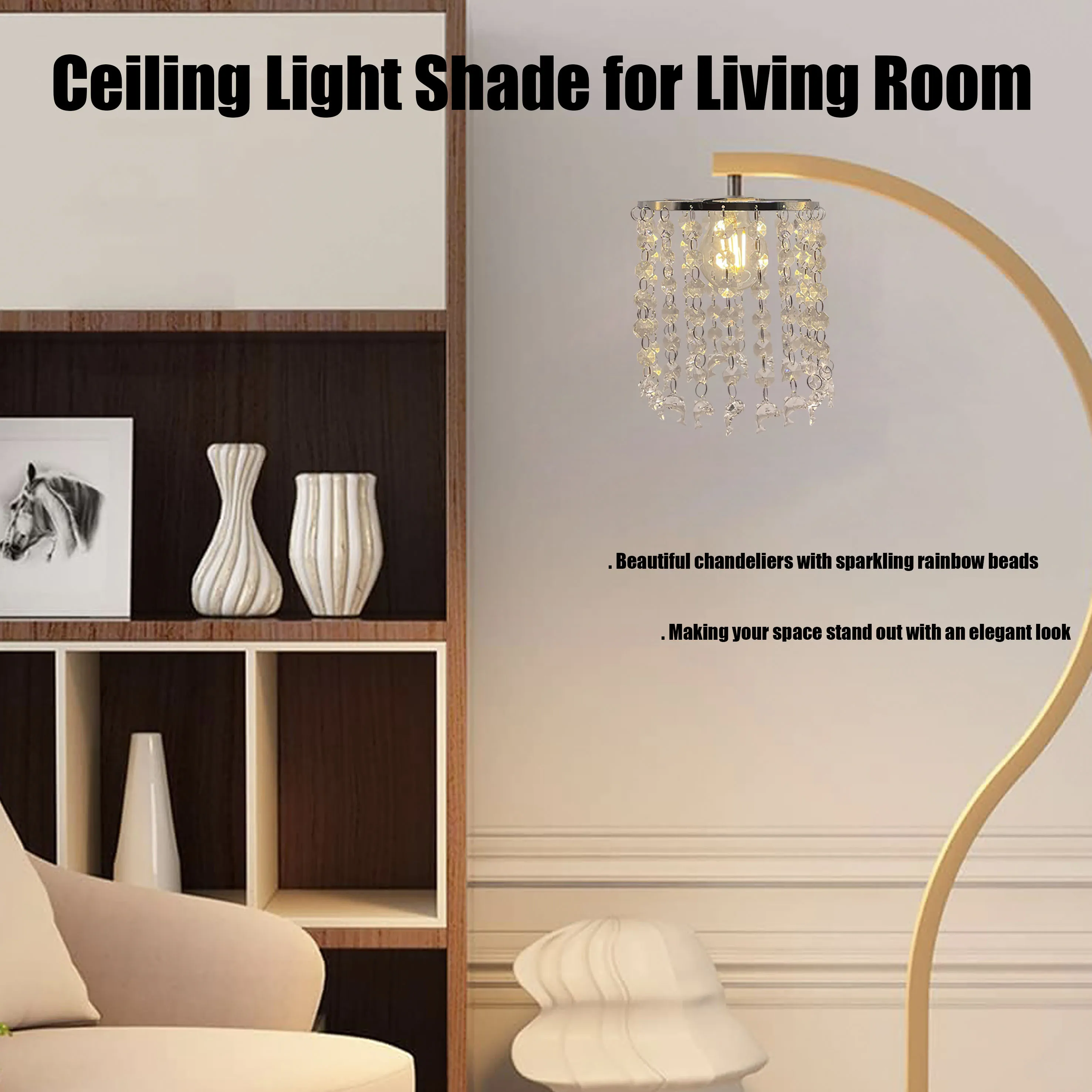 Acrylic Chandelier Shades, Crystal Lamp Shades, Ceiling Decorations Hanging Diameter 6 inch, Lamp Cover Small Chandelier
Acrylic Chandelier Shades, Crystal Lamp Shades, Ceiling Decorations Hanging Diameter 6 inch, Lamp Cover Small Chandelier