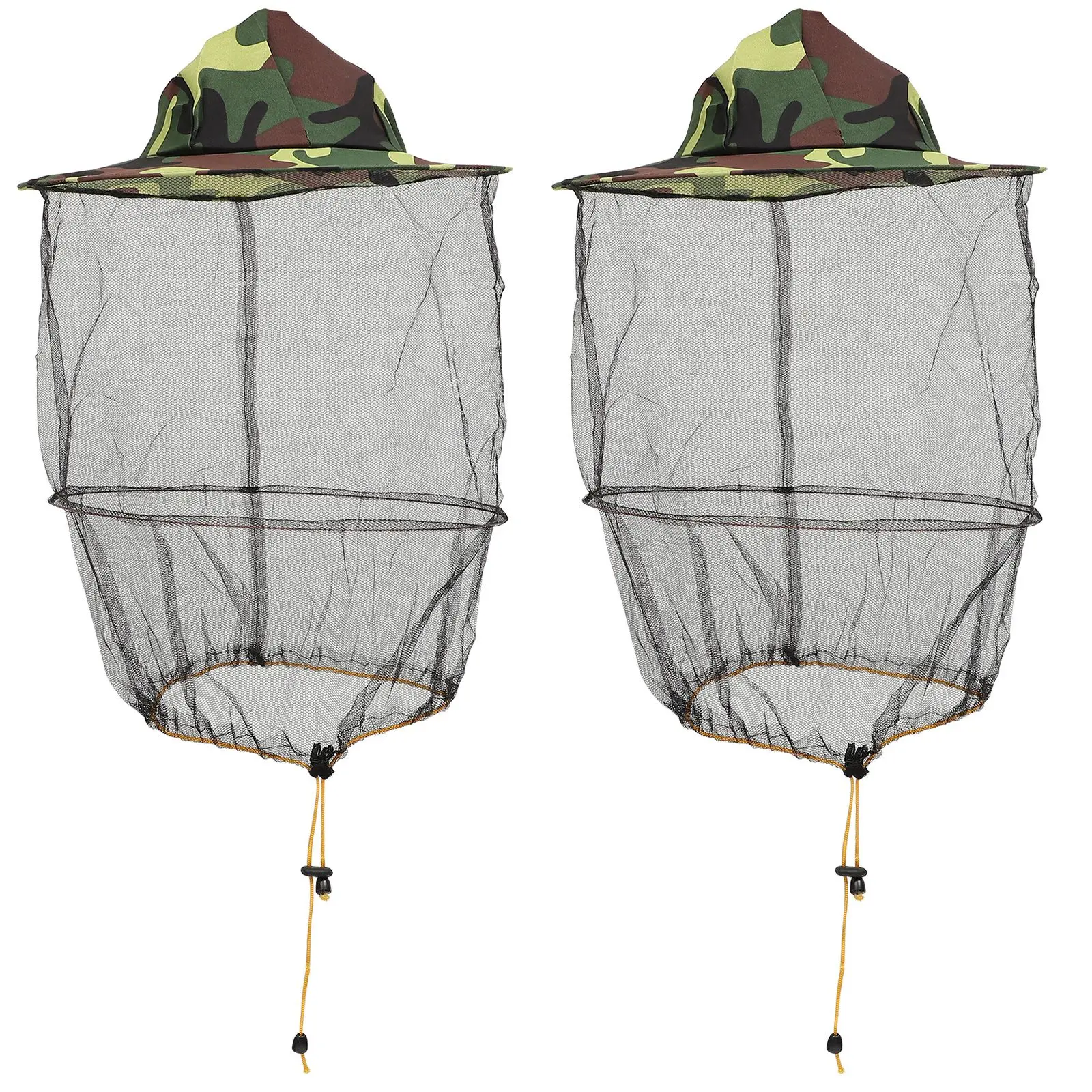 2Pcs Bee Hat Camouflage Anti-Insect Face Protector Mesh Beekeeping Hat for Bee Feeding Fishing Hunting Hiking Walking Travel
2Pcs Bee Hat Camouflage Anti-Insect Face Protector Mesh Beekeeping Hat for Bee Feeding Fishing Hunting Hiking Walking Travel