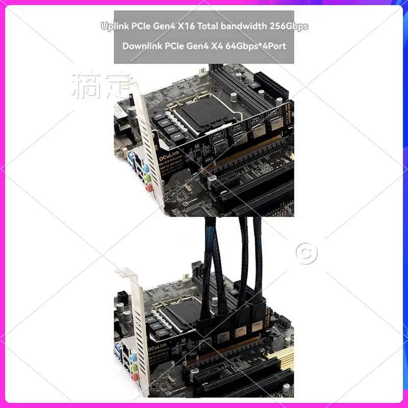 AP-PCI-E 16X Tofour U.2 SSD Kit SFF8612 Extension Card External Formainboard Expansion
AP-PCI-E 16X Tofour U.2 SSD Kit SFF8612 Extension Card External Formainboard Expansion
