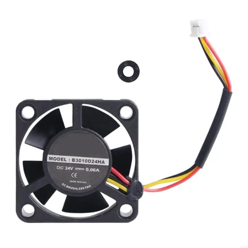 Double Bearing Fan 24V 0.06A 3010 13000RPM Extruder Hotend Coolers Radiators E65A
Double Bearing Fan 24V 0.06A 3010 13000RPM Extruder Hotend Coolers Radiators E65A