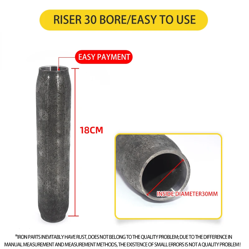 The electric tricycle riser fits eight pieces of bowl 3 inner diameter 18 long
The electric tricycle riser fits eight pieces of bowl 3 inner diameter 18 long
