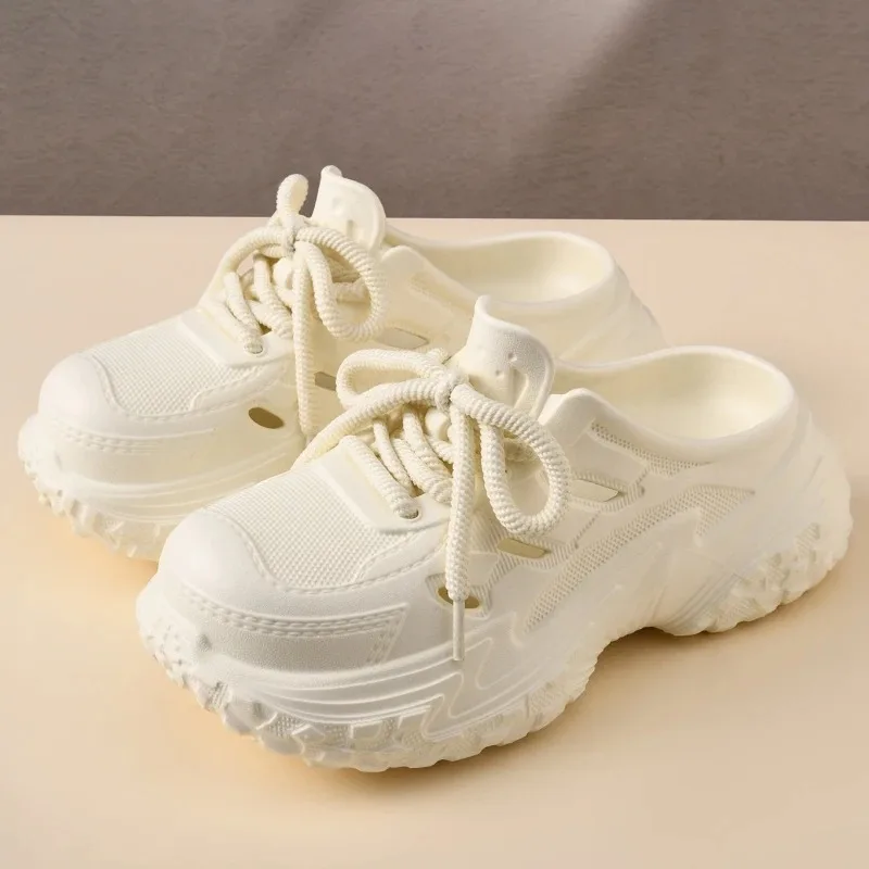 2026 New Leisure Platform Clogs For Women Men Summer Street House Shoes Soft EVA Lace-up Style Slippers Couples Beach Sandals
2026 New Leisure Platform Clogs For Women Men Summer Street House Shoes Soft EVA Lace-up Style Slippers Couples Beach Sandals