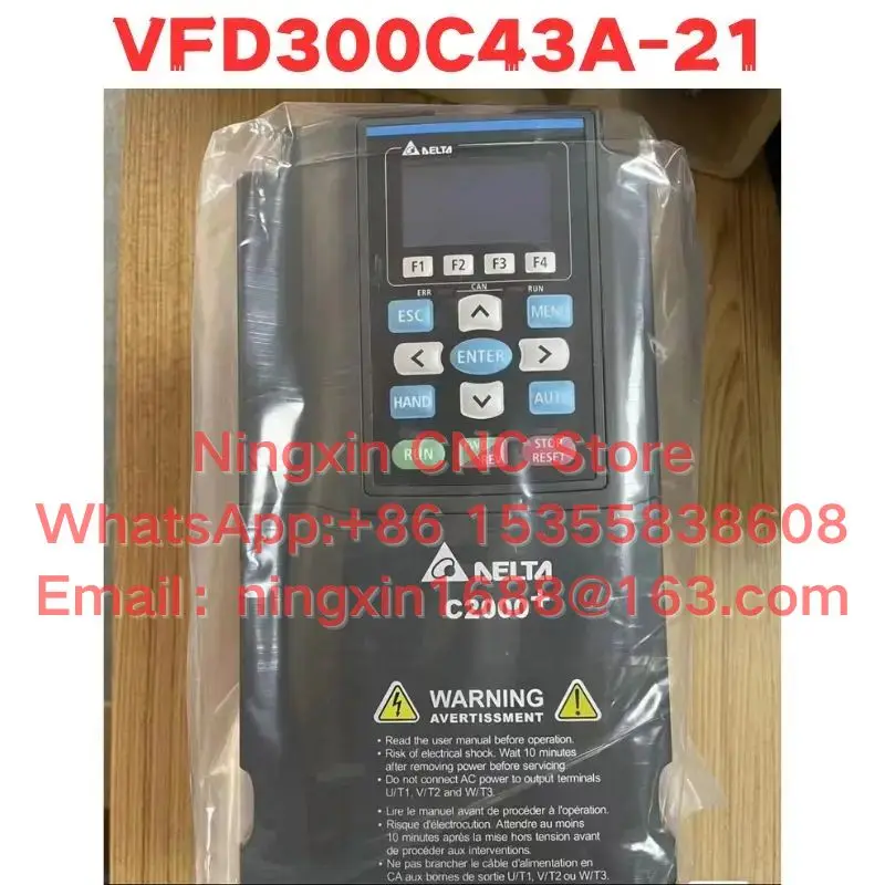 New Original VFD300C43A-21 VFD300C43A 21 Inverter
New Original VFD300C43A-21 VFD300C43A 21 Inverter