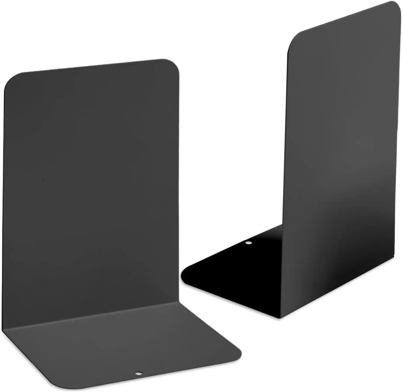Heavy Duty L-Shaped Metal Bookends, 1 Pair, Black, Non-Skid for Shelves, Office Home School
Heavy Duty L-Shaped Metal Bookends, 1 Pair, Black, Non-Skid for Shelves, Office Home School