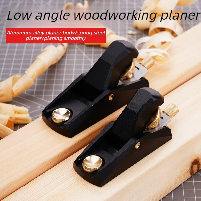 Low Angle Hand Planes Aluminum Alloy Woodworking Plane Adjustable Professional Small Manual Tool Portable Decoration Accessories
Low Angle Hand Planes Aluminum Alloy Woodworking Plane Adjustable Professional Small Manual Tool Portable Decoration Accessories