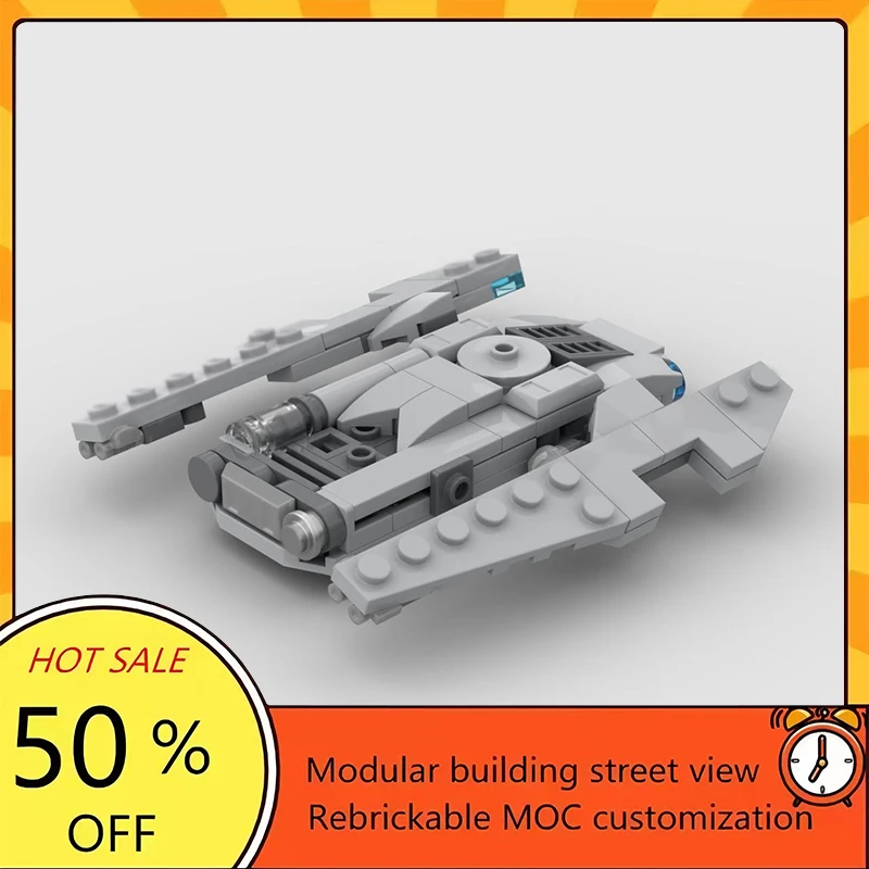 Набор из 109 деталей: Популярная модель космического корабля из фильма «Звездные войны», конструктор MOC, модульные технологичные блоки, подарок на праздник, игрушка для сборки, детский набор
Набор из 109 деталей: Популярная модель космического корабля из фильма «Звездные войны», конструктор MOC, модульные технологичные блоки, подарок на праздник, игрушка для сборки, детский набор