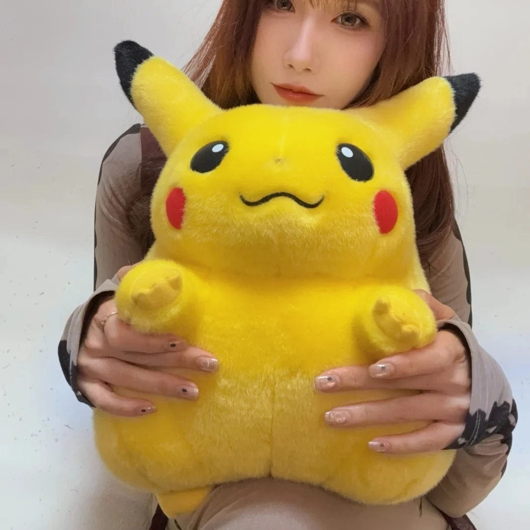 Large Fluffy Pikachu Plush Toy Soft Stuffed Anime Doll Cuddly Throw Pillow Cute Anime Pikachu Plushie for Fans Home Decor
Large Fluffy Pikachu Plush Toy Soft Stuffed Anime Doll Cuddly Throw Pillow Cute Anime Pikachu Plushie for Fans Home Decor