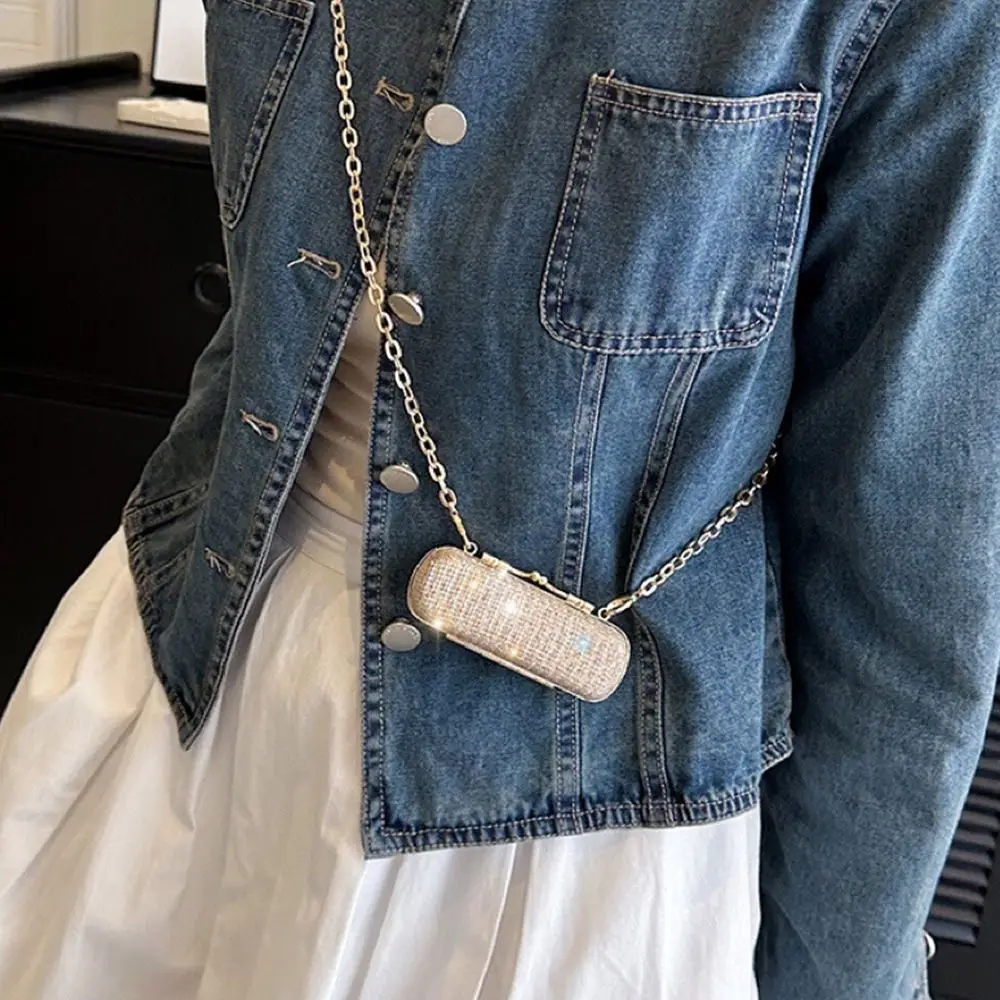 French Glitter Evening Banquet Bag Cloud Shape Rhinestone Box Handbag Crossbody Bag Large Capacity Lipstick Bag Women
French Glitter Evening Banquet Bag Cloud Shape Rhinestone Box Handbag Crossbody Bag Large Capacity Lipstick Bag Women