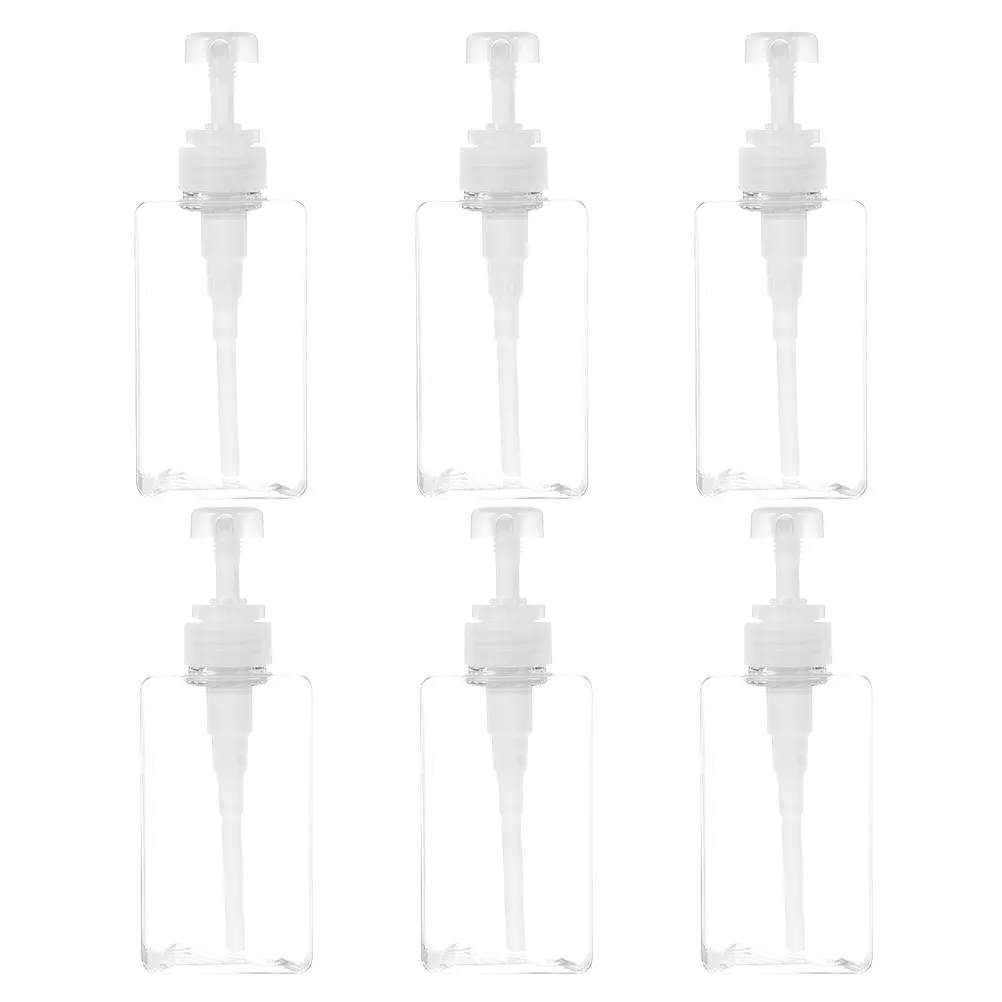6Pcs Soap Dispenser Bottle Refillable Liquid Pump for Household Outdoor Lotion Shampoo Face Wash Portable Storage
6Pcs Soap Dispenser Bottle Refillable Liquid Pump for Household Outdoor Lotion Shampoo Face Wash Portable Storage