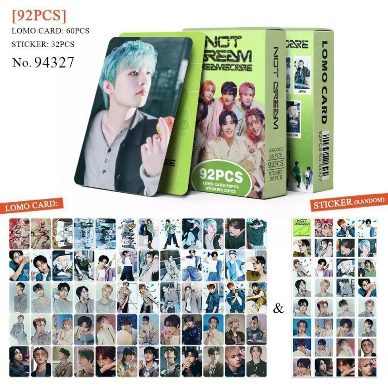 92ZhangNCTDREAMPeripheral small cards Mini sticker journal celebrity collection card double-sidedLOMOCard
92ZhangNCTDREAMPeripheral small cards Mini sticker journal celebrity collection card double-sidedLOMOCard