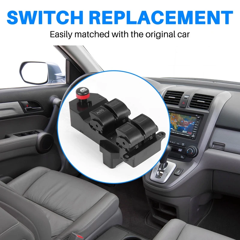 35750-S5A-A02ZA Power Window Switch for Honda Civic 2001-2005 CRV 2002-2006 Driver Side Window Master Control Switch
35750-S5A-A02ZA Power Window Switch for Honda Civic 2001-2005 CRV 2002-2006 Driver Side Window Master Control Switch