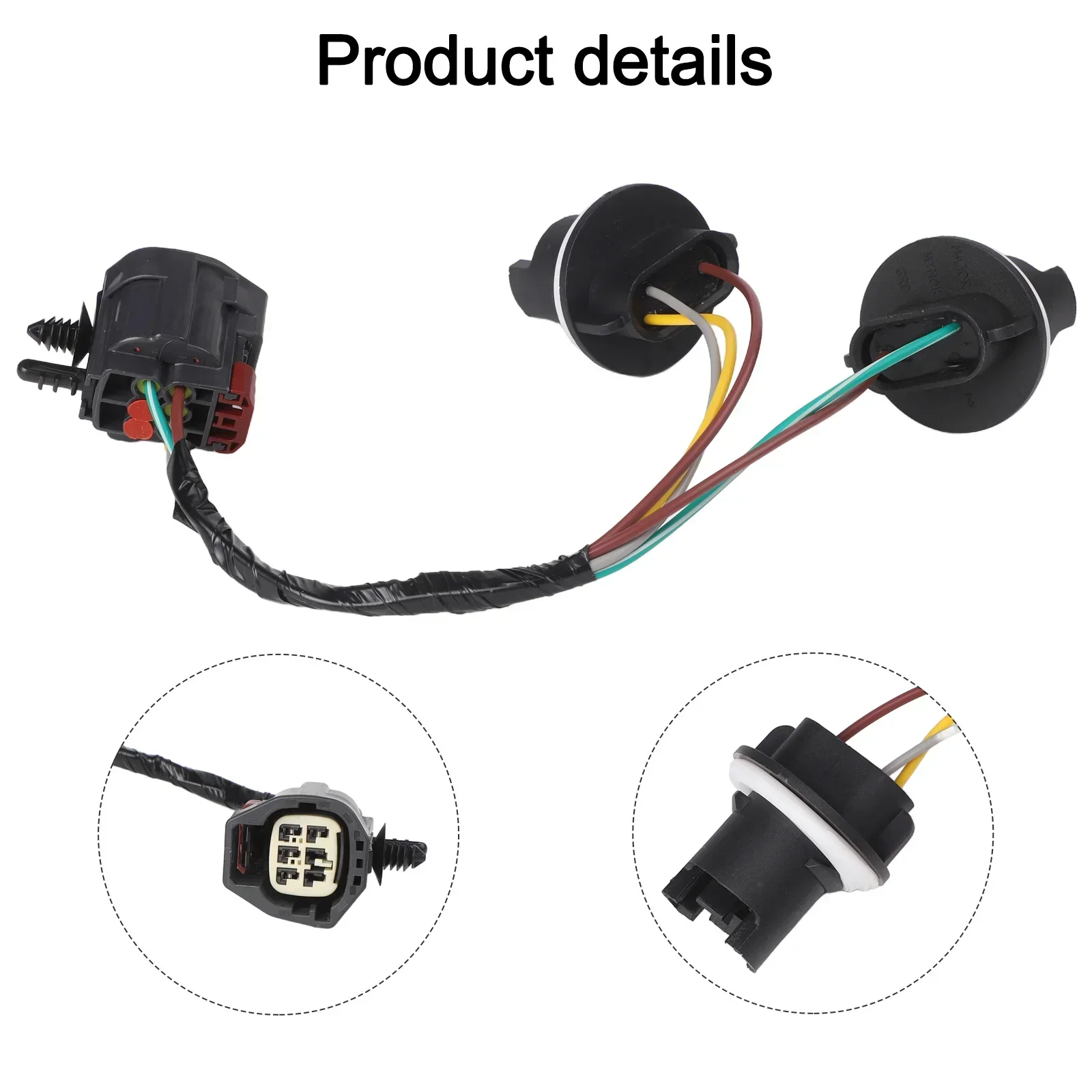 Automotive Replacement Tail Light Socket Socket Harness ABS Material OEM 68004166AC Compact Size Easy To Install
Automotive Replacement Tail Light Socket Socket Harness ABS Material OEM 68004166AC Compact Size Easy To Install