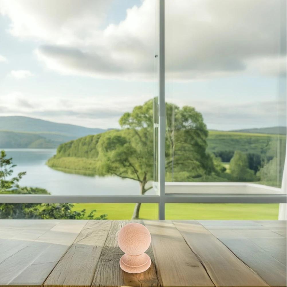 Solid Wood Finials 6X4Cm Round Replacement For Furniture Staircase Bed Post Diy Craft Home Decor Unfinished Wooden Ball
Solid Wood Finials 6X4Cm Round Replacement For Furniture Staircase Bed Post Diy Craft Home Decor Unfinished Wooden Ball