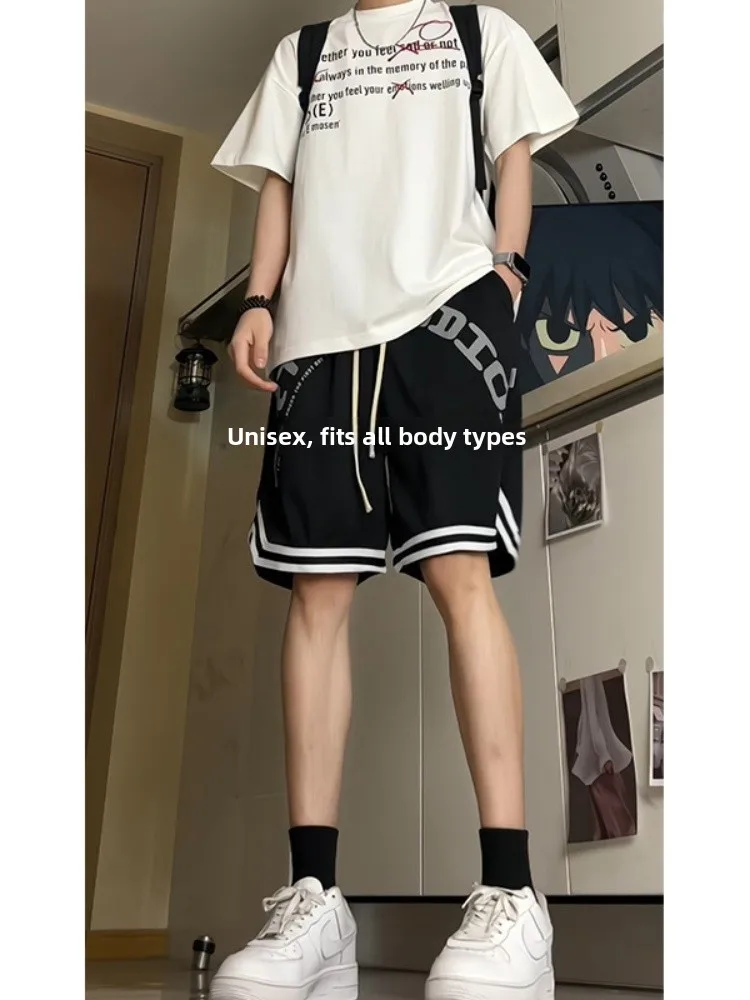 Loose Fit Baskeall orts Men's Summer Thin Lightweight Printed Letter Street Sle Teenager Faionable Sports Pants
Loose Fit Baskeall orts Men's Summer Thin Lightweight Printed Letter Street Sle Teenager Faionable Sports Pants