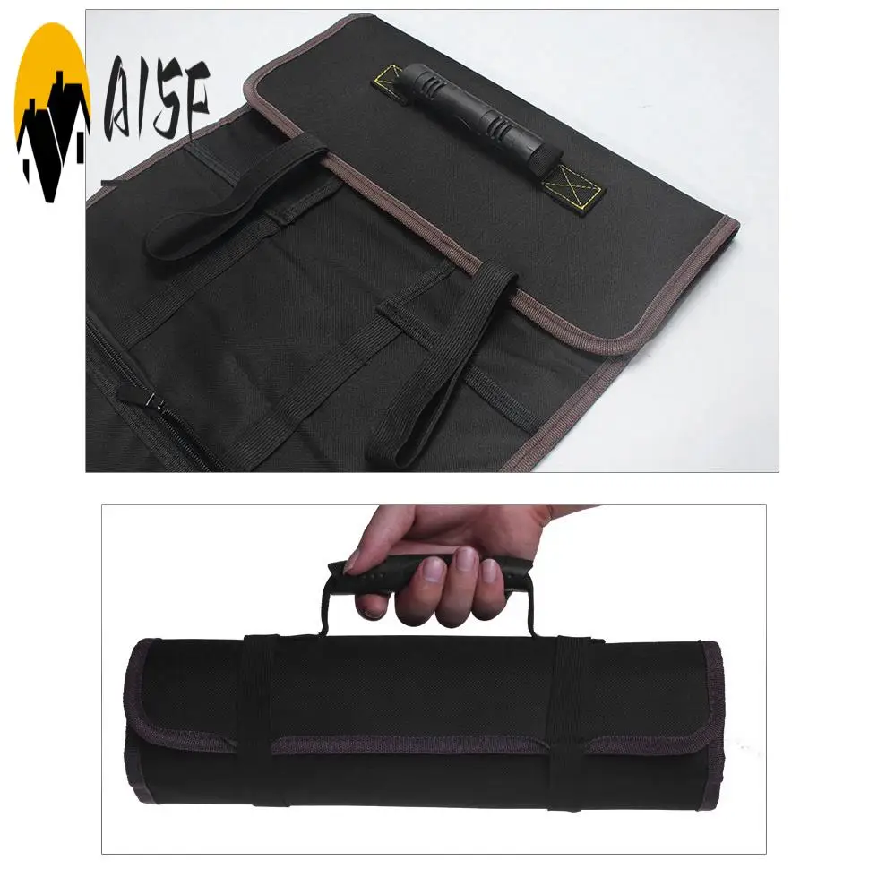 A15F-Свернутая сумка для инструментов с карманами, водонепроницаемая холщовая сумка-органайзер для рулонов гаечных ключей для рукоделия
A15F-Свернутая сумка для инструментов с карманами, водонепроницаемая холщовая сумка-органайзер для рулонов гаечных ключей для рукоделия