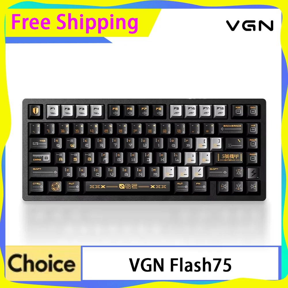 VGN Flash Magnetic Switch Keyboard Wired 8000Hz 0.001mmRT Mechanical Keyboard Gaming Keyboard PC Accessories FPS Gamer Gifts
VGN Flash Magnetic Switch Keyboard Wired 8000Hz 0.001mmRT Mechanical Keyboard Gaming Keyboard PC Accessories FPS Gamer Gifts
