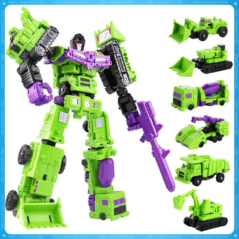 IN STOCK 6 in 1 Transformation MINI Devastator Action Figure Model Statue Robot Collection Children Toy Gifts 20CM
IN STOCK 6 in 1 Transformation MINI Devastator Action Figure Model Statue Robot Collection Children Toy Gifts 20CM