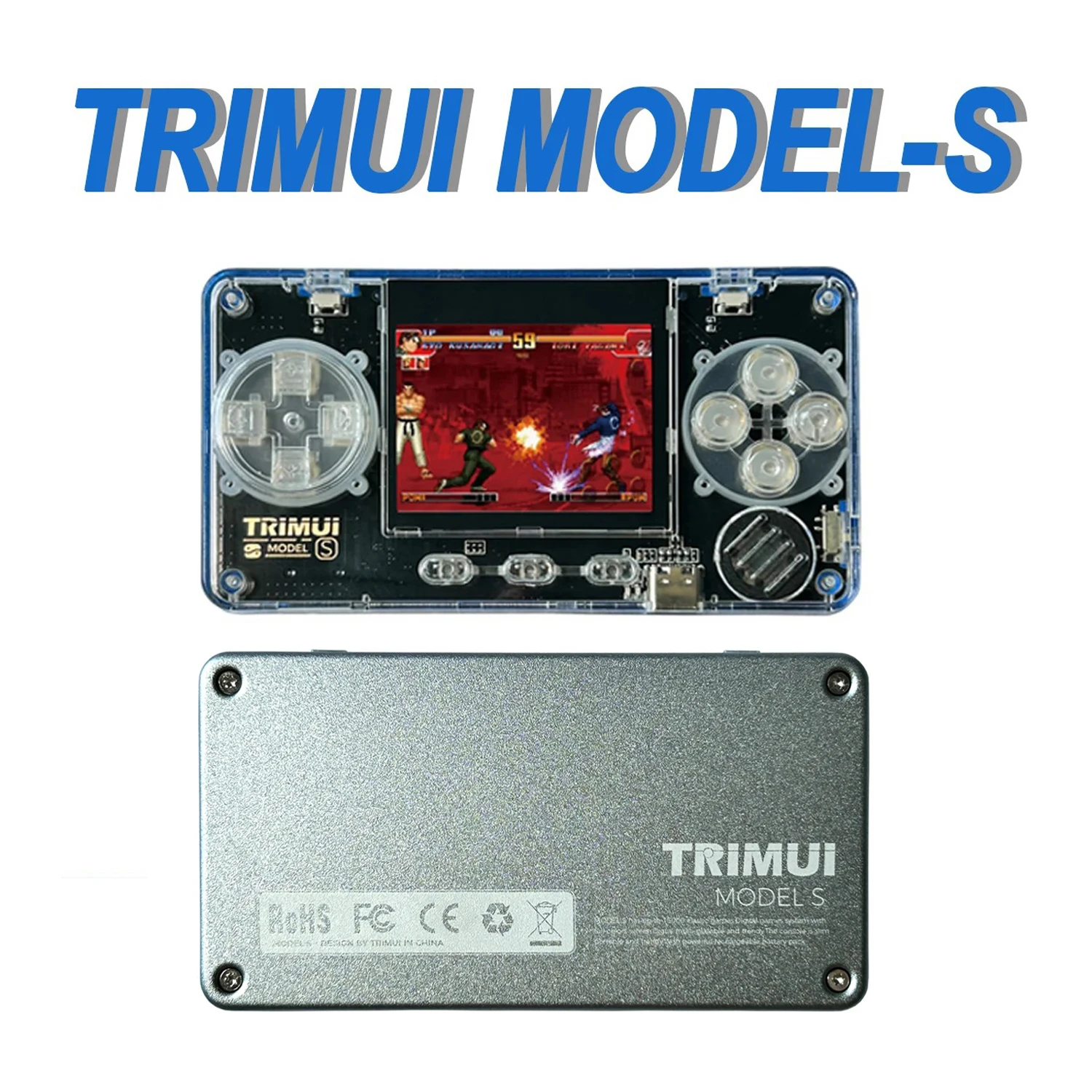 TRIMUI Model S Handheld Game Console 2.0 Inch IPS Screen Mini Portable Player 15000plus Classical Games Retro Game Console
TRIMUI Model S Handheld Game Console 2.0 Inch IPS Screen Mini Portable Player 15000plus Classical Games Retro Game Console