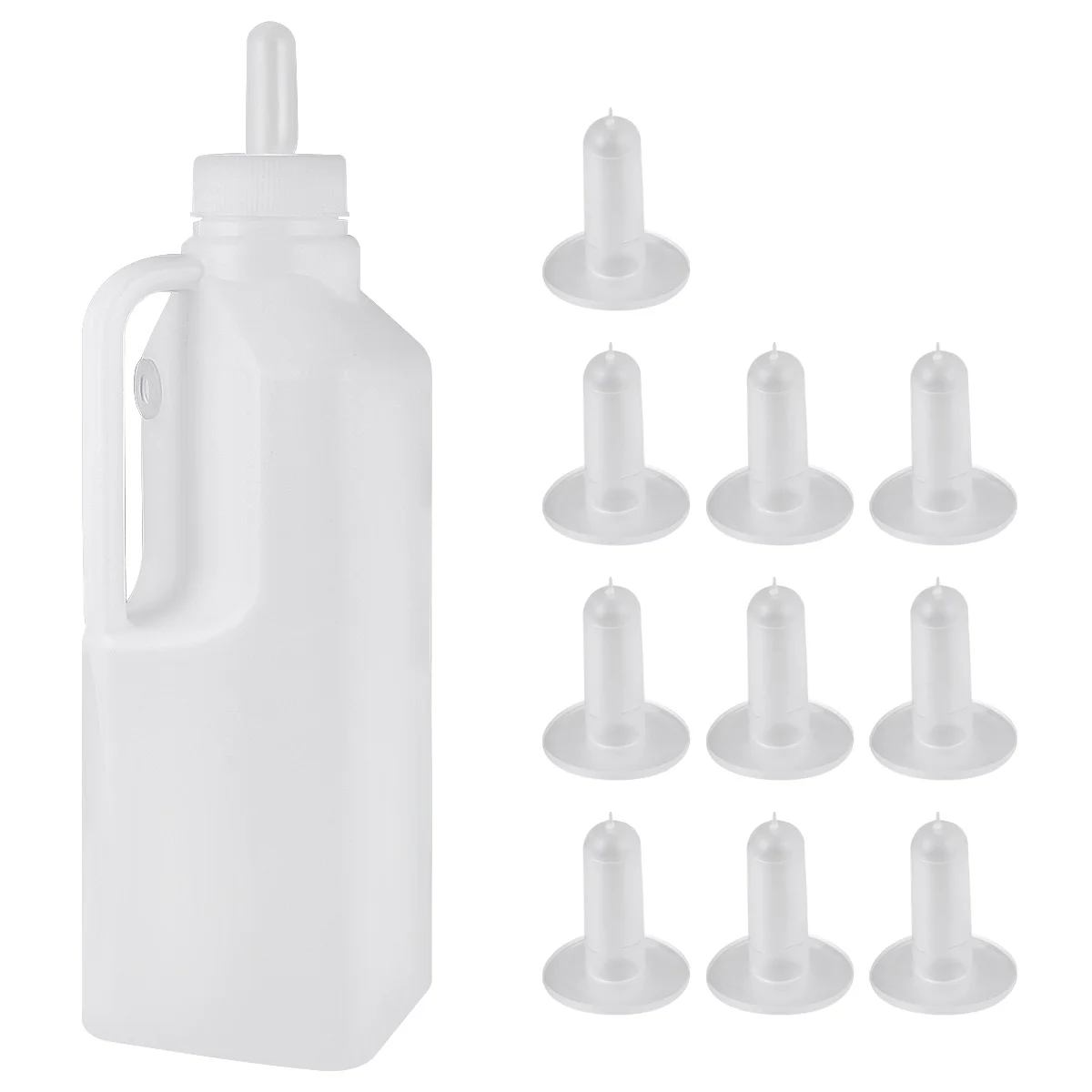 Goat Milk Jug Animal Silicone Lamb Feeding Bottle Nursing Bottles for Livestock
Goat Milk Jug Animal Silicone Lamb Feeding Bottle Nursing Bottles for Livestock