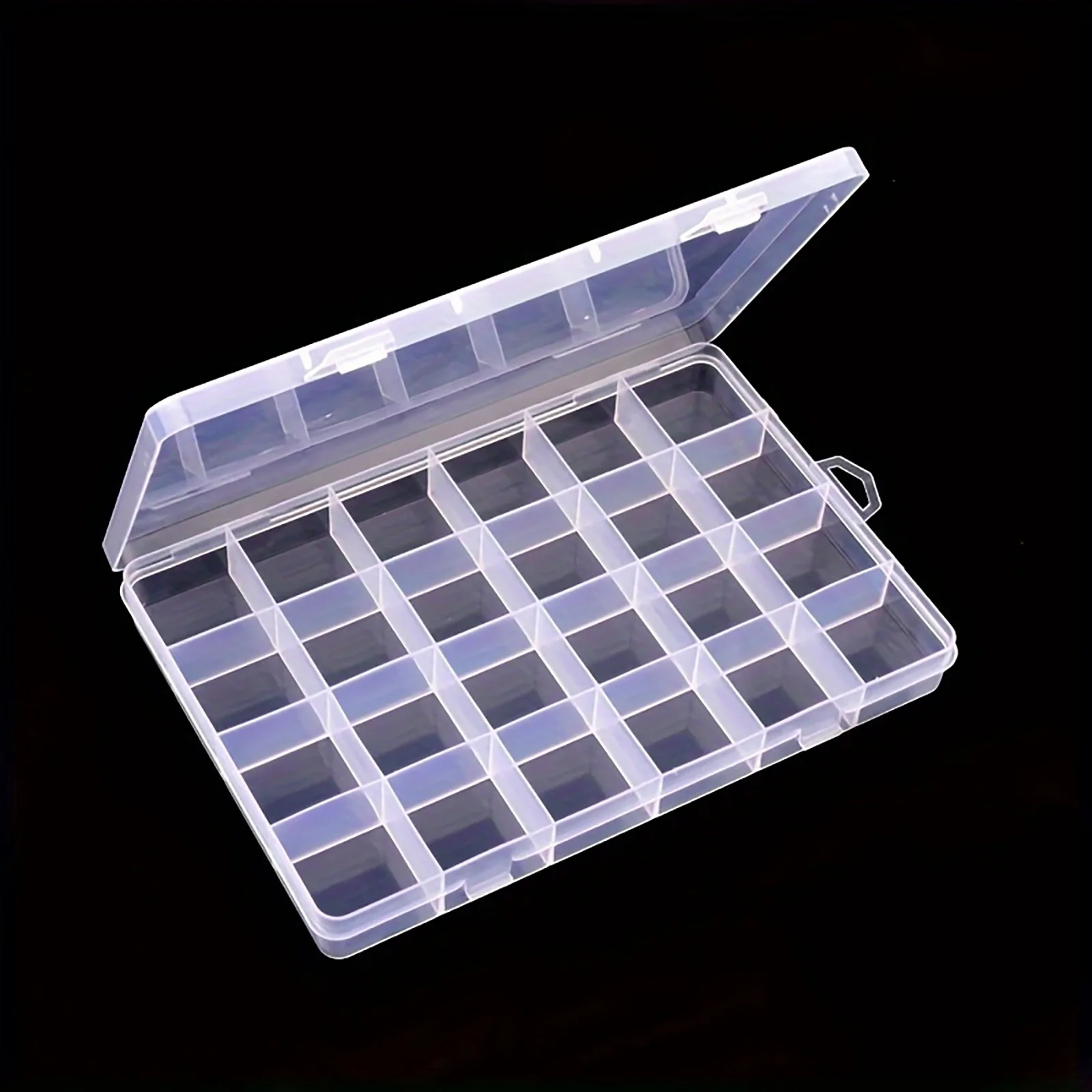 1Pack Plastic Storage Box 24 Grids Clear Plastic Organizer Box Compartment Storage Container for Craft, Beads, Jewelry, Items
1Pack Plastic Storage Box 24 Grids Clear Plastic Organizer Box Compartment Storage Container for Craft, Beads, Jewelry, Items