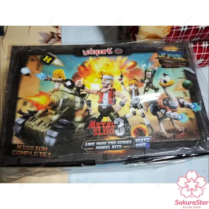 Yolopark Metal Slug Wave 3 Chibi Style Action Figure Mount Non-Adhesive Assembly Set Trendy Collectible Model
Yolopark Metal Slug Wave 3 Chibi Style Action Figure Mount Non-Adhesive Assembly Set Trendy Collectible Model