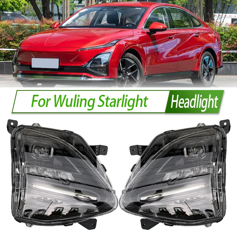 For Wuling Starlight LED DRL Headlight Assembly OEM Style Front Headlamp Bulb Socket Plug & Play Replacement
For Wuling Starlight LED DRL Headlight Assembly OEM Style Front Headlamp Bulb Socket Plug & Play Replacement