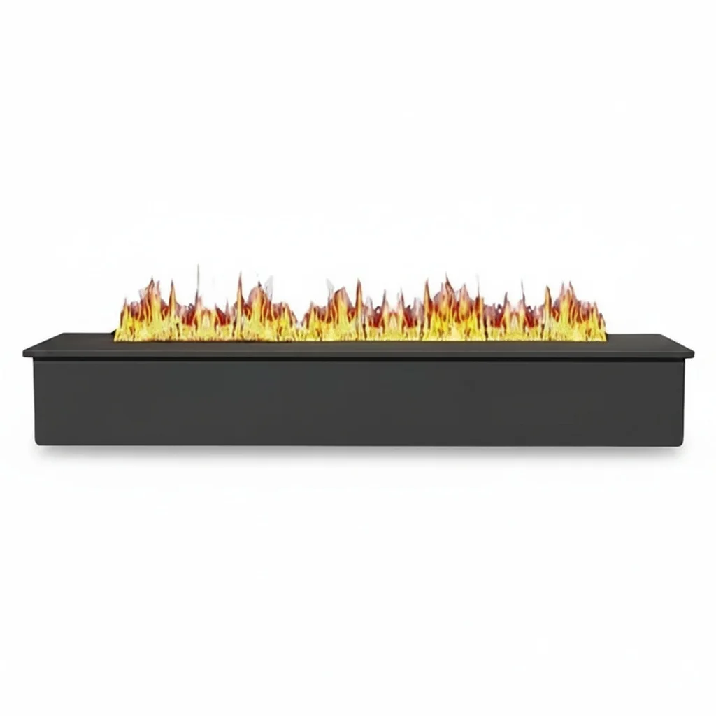 Water Vapor Electric Fireplace, 700mm Carbon Steel 3D Atomization Fireplace, LED Flame Simulation, Vent Free, Indoor
Water Vapor Electric Fireplace, 700mm Carbon Steel 3D Atomization Fireplace, LED Flame Simulation, Vent Free, Indoor