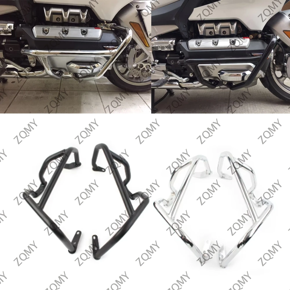 Chrome/Black Motorcycle Engine Guards Highway Crash Bar Steel For Honda Goldwing GL1800 Bagger 2018 2019 2020 2021 2022
Chrome/Black Motorcycle Engine Guards Highway Crash Bar Steel For Honda Goldwing GL1800 Bagger 2018 2019 2020 2021 2022